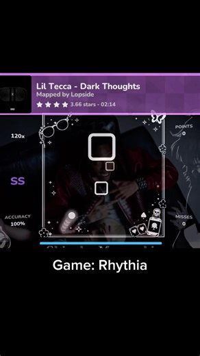 #liltecca #tecca #darkthoughts #rhythia #osu #music #rhythmgame #aim #viral #osugame #fyp