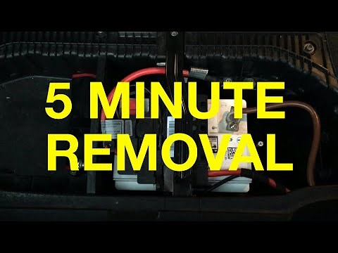 How to Remove a BMW 1 Series Car Battery Yourself in just 5 Minutes