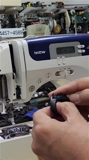 b2#미싱박사#직구브라더미싱 CS6000i수리#미싱실끼우기#미싱사용방법#미싱고장택배수리#Brother Sewing Machine Repair#미싱#홈미싱#재봉기#윤태용#페달