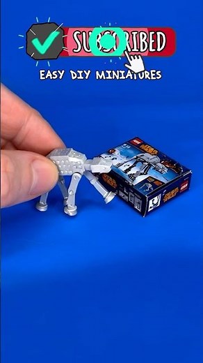 Make a MICRO LEGO AT‑AT! The Cutest Mini Star Wars Build Ever 💥