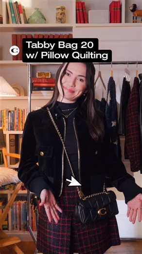 Coach on Instagram: "#GRWM, but wear something new! If your Coach Tabby could pick an outfit...what would it be? 👜 💘✨ @haleypham #CoachNY #ReviveYourCourage Creative Agency: Unreasonable Studios Producers: Unreasonable Studios & Miniac Films Director: Pip Cowley DOP: Michael Smiy Production Designer: Vanessa Plaza Lazo Talent Styling: Christina Bushner Hair & Makeup: Gabriela Banda #CoachNY #ReviveYourCourage"