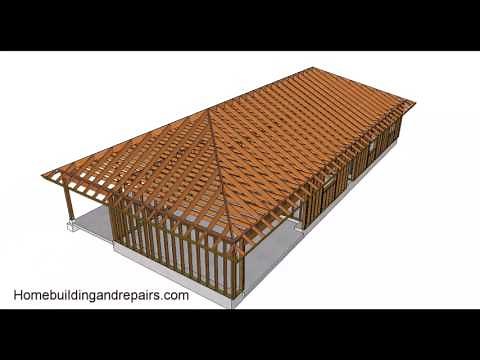 Hip Roof Design And Building Basics – Conventional Framing
