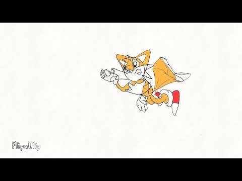 Sonic, Tails, Knuckles drawings