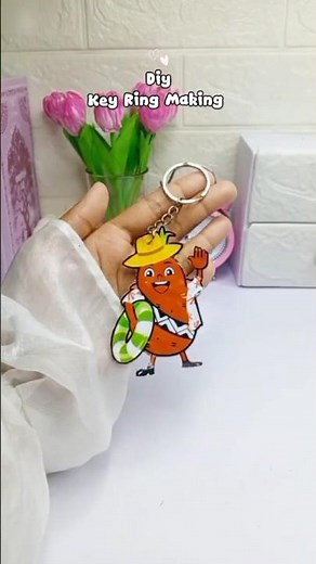 DIY Key Ring Making From Waste Material