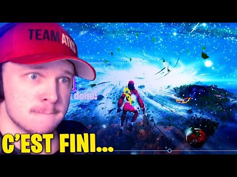I REACT TO THE END OF FORTNITE... (Season 10 Event)