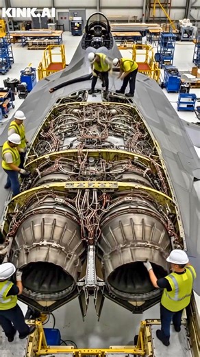 How a Fighter Jet Is Assembled Step by Step ✈️ Watch the fascinating process of fighter plane installation 👌 | Desi Talent
