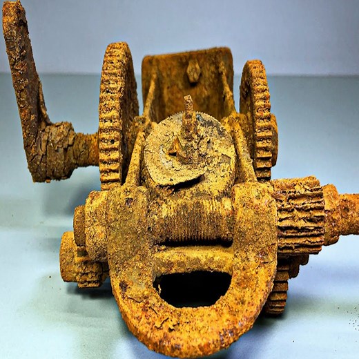 Rusty Antique Motor Winding Machine Restoration #AntiqueRestoration #MachineRestoration #RustToShine | Matt Rockhold