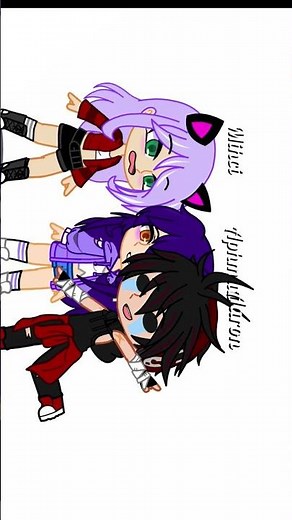 I just get some nervy .. in #gacha # #gachaclub # on Aphmau and Aaron