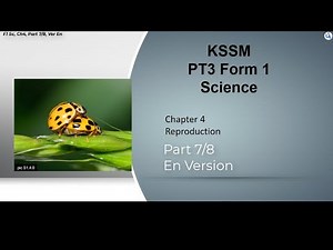 KSSM Form 1 Science Chapter 4 Reproduction Part 7/8, En