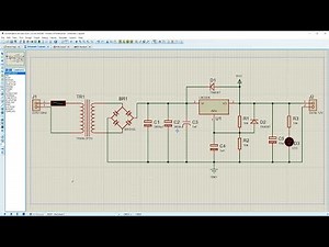 Tuto Proteus 8.15 : Créer une Alimentation de Laboratoire (LM338K) de A à Z (ISIS vers ARES)
