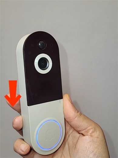 Caméra de portes avec vidéo sans fil détection automatique de mouvement activation avec Wi-Fi via application rechargeable et étanche. #OffresDHiver #camera #unboxyourdeals #tiktokshopfrance #ouvretesoffres