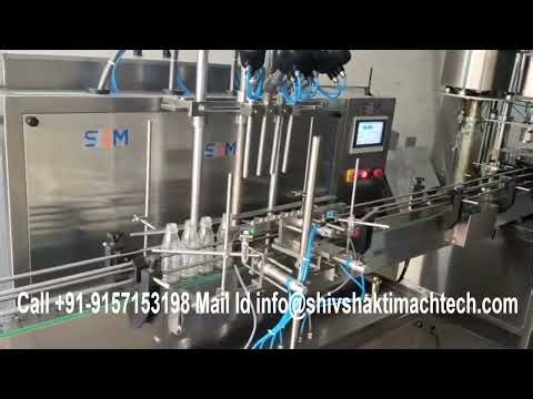 Tomato Sauce Filling Machine | Servo Based Gear Pump Filler | 200 ml to 1 liter Food Industry