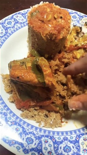 Wheat Puttu with Spicy Mackerel Curry | Traditional Kerala Breakfast Recipe
