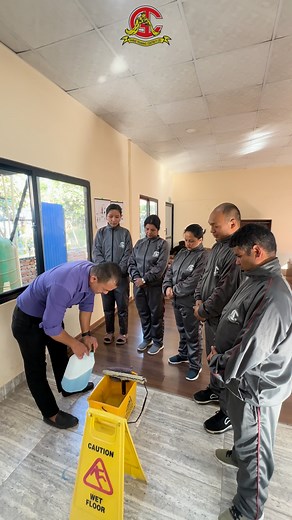 Our housekeeping practical class was in full swing as trainees honed their skills under expert guidance. . . #garudtrainingcenter #trainees #HousekeepingServices #skilldevelopment #viralvideochallenge | Garud Training Center Pvt. Ltd