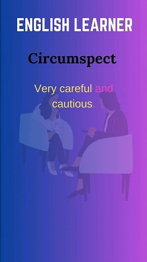 English Word - Circumspect - Meaning With An Example #englishwords #english #circumspect