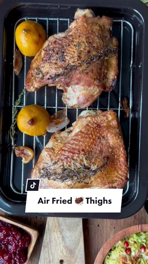 Delicious Air Fried Turkey Thighs Recipe