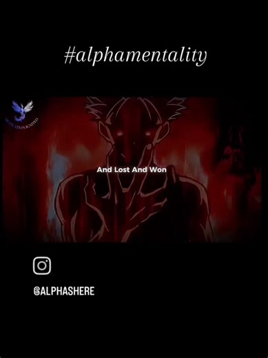 The story of my life! S/O to @motivationignitedftw YouTube channel!🔥 #alphamentality #ragnacrimson #anime #motivation #explorepage✨