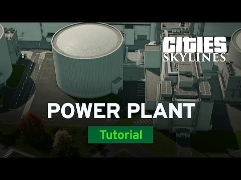 Electric Power Plant with Distanced | Modded Tutorial | Cities: Skylines