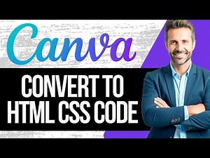 How to Convert Canva to HTML CSS Code