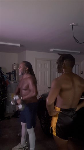 I respect my elders by not letting them skip reps Walter Worldpeacelove Rucker 🐾 #iamcoreytaylor #wellness #workout #nashville #fitness #wieghtloss | Corey S. Taylor