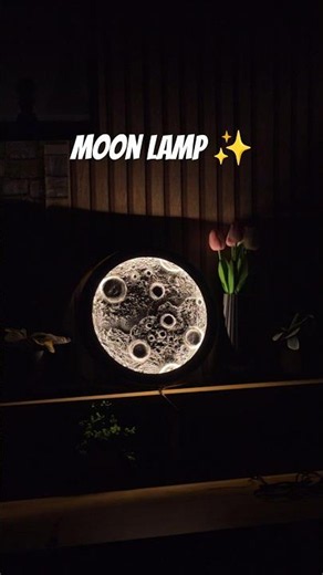 3D Moon Wall Lamp Review | Creative Wall Light for Bedroom & Living Room Decor
