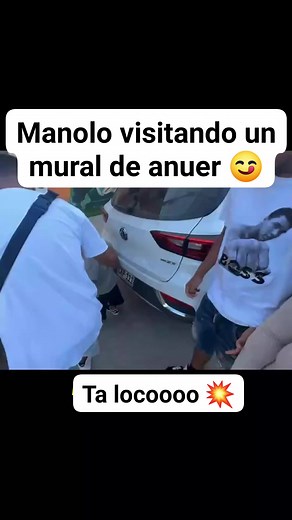 Manolo visitando un mural de anuer 😋 #streetstyleseparableseo #シestalreelsolo #streetstyleesenen #streetstyleseparablessone #streetstyleessiente #streetstyleesedoonae #streetstyleesano #streetstyleuena | Manolito clips