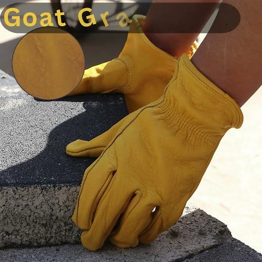 DRIVER SAFETY LEATHER GLOVES