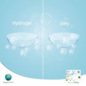 CooperVision’s SiHy (Silicone Hydrogel) lenses allow up to 4 times more oxygen to pass through to your cornea as compared to traditional Hydrogel lenses, leaving you with whiter, healthier eyes even after a long day of usage! Brighter lenses, brighter eyes. Learn more about our SiHy lenses vs Hydrogel lenses: https://bddy.me/2je88x4 #WeAreSiHy #CooperLens | CooperVision SG | Facebook