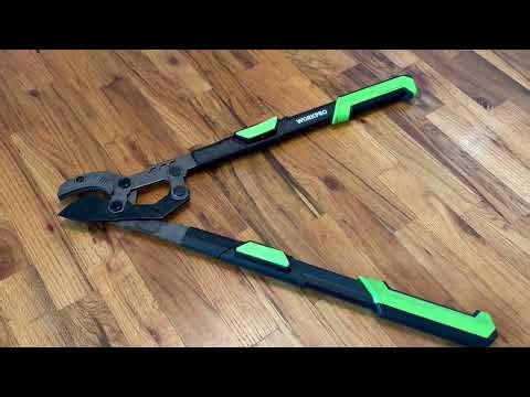 Cut Thick Branches Easily! WORKPRO Extendable Lopper Test