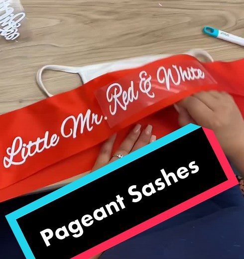 Custom Pageant Sashes for Beauty Queens