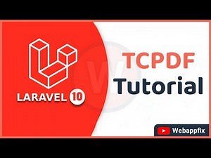 Laravel 10 TCPDF Generate HTML to PDF File Tutorial | Install Laravel 10 PDF | Laravel Generate PDF