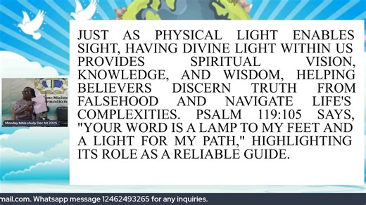 Monday bible study Dec 1st 2025 � New to streaming or looking to level up? Check out StreamYard and get $10 discount! � | Saving The Lost Ministries International