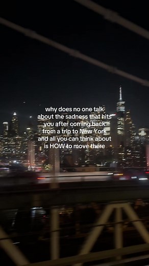La tristeza de volver de Nueva York