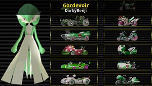 Gardevoir Mod for Mario Kart Wii | MKWii Mods