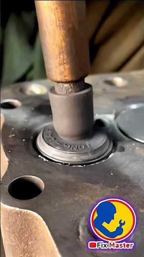 Perfect Valve Lapping for Maximum Compression | Diesel Engine Rebuild #Shorts #DieselEngine