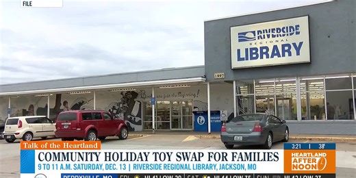 Toy swap for families at Riverside Regional Library
