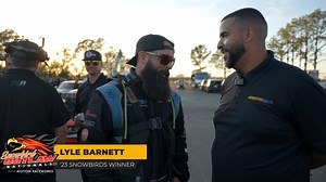 We caught up with our 2023 Snowbirds winner @lylebarnett and talked about his new car for this year. Lyle’s got a strategy for this year AND he has a grudge match with Antron later this weekend. This weekend is kicking off right 🚀 December 5th-8th, 2024 | Get your tickets now at the link in bio! Kids 11 and under FREE! Presented by @motionraceworks #racebmp #snowbirdoutlawnationals #diwinterseries | Bradenton Motorsports Park