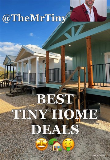 BEST TINY HOME DEALS all under $75k! 🤩🏡 House 1: '26 OC “Panera” 399sqft RV Park Model 1BD/1BA with 10’ porch! $75k (only one of each model at this price) Pricing includes delivery within 100 miles (additional freight charges apply for further distances) Minisplit a/c and heat system installed, one set of temporary wooden steps, manufacturers warranty plus an extended warranty. House 2: '26 OC “Jasper” 399sqft RV Park Model 1BD/1BA with 6’ porch! $75k (only one of each model at this price) Pri