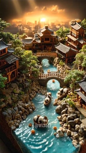 “Chengdu as a Miniature World | Relaxing Tilt-Shift Landscape in 4K”