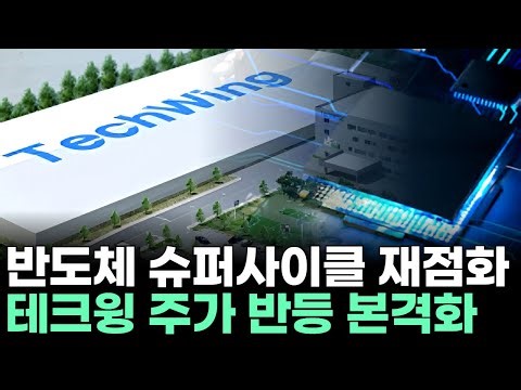 The semiconductor supercycle reignites... Techwing stock rebound begins in earnest | Expert Moon ...