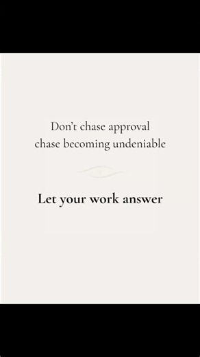 The need for approval can quietly control your decisions......... #mindset