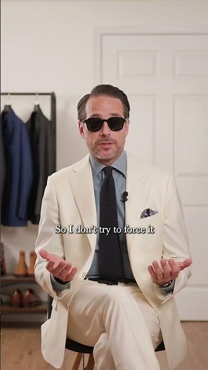 How To Dress Down A Suit