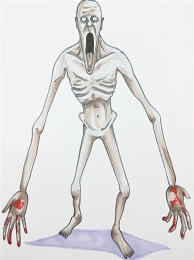 Drawing SCP-096 The Shy Guy: An Artistic Exploration