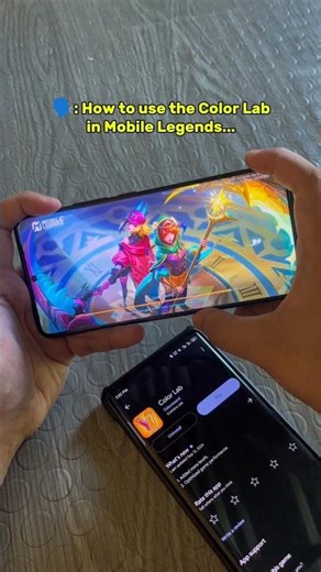 🗣️: How to use the Color Lab in Mobile Legends... #MobileLegends #MLBB #FreeDiamonds #ColorLabMLBB