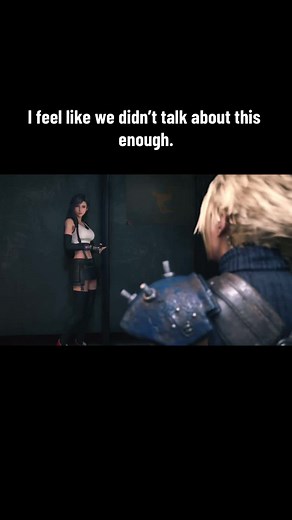 Cloud and Tifa's Heartfelt Moments in Final Fantasy