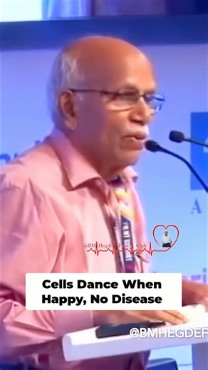 Illness starts with 'I', Wellness starts with 'WE' Dr. B M Hegde #I #we #bmhegde #bmhegde
