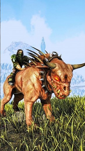 🐂+🐕= #arksurvivalevolved #ark #dinosaur #arksurvivalascended #arkshorts #arksupreme #ark #arktoons