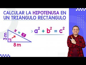 CALCULATE THE HYPOTENUSE 📐 Pythagorean Theorem