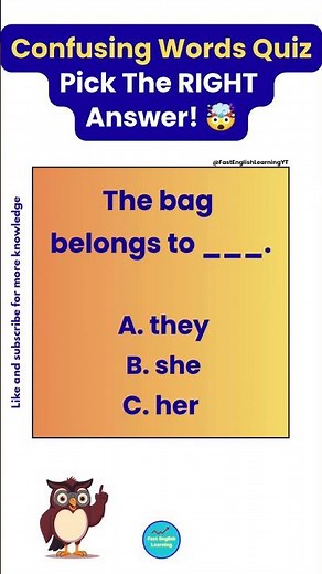 🔥 Confusing Word Quiz 🤯 Pick the RIGHT Answer! 😳