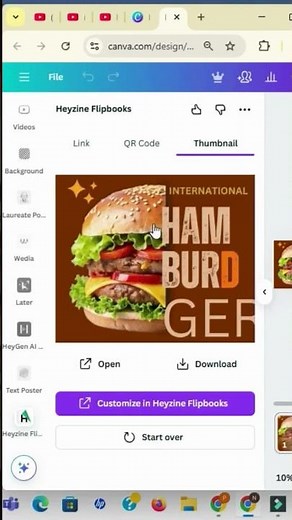 How to Use Heyzine Flipbook Apps in Canva || How to Add Heyzine Flipbook Effect on Canva